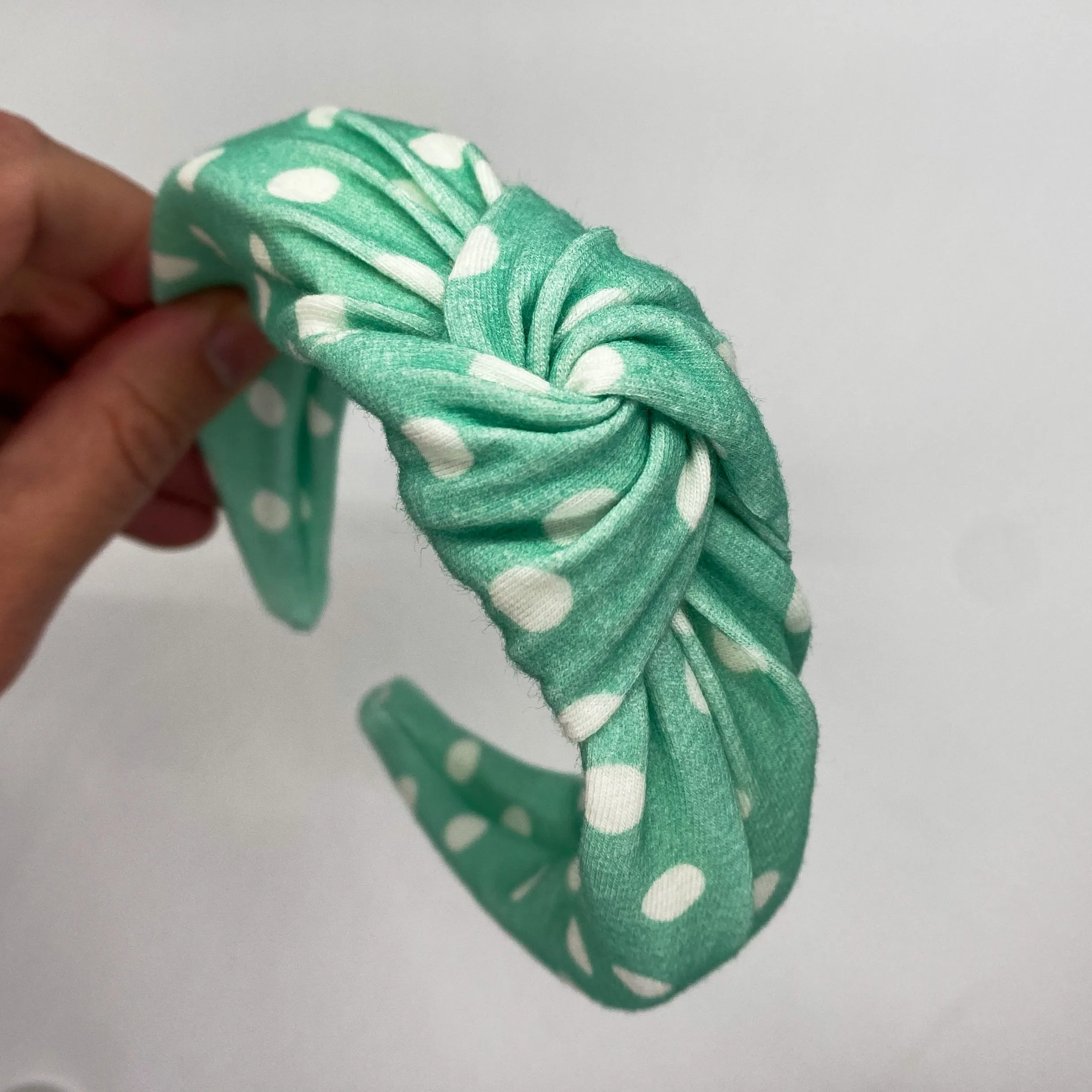 Spearmint Top Knot Headband