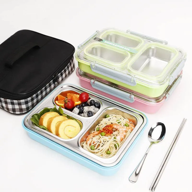 Stainless Steel Insulated Lunch Box Elementary School Children