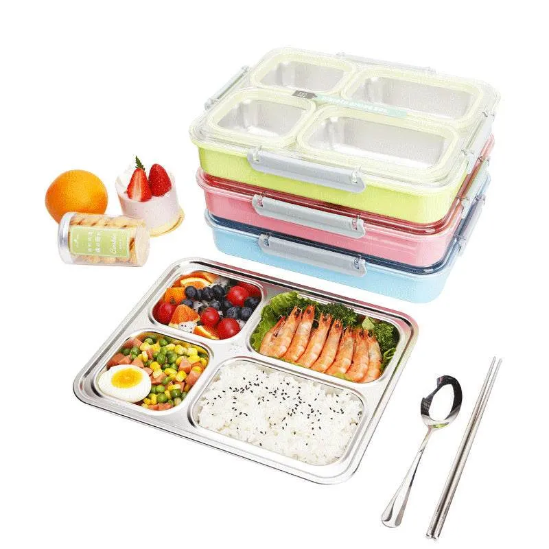 Stainless Steel Insulated Lunch Box Elementary School Children