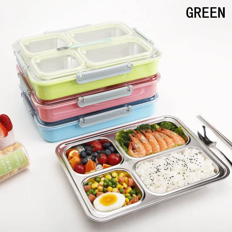 Stainless Steel Insulated Lunch Box Elementary School Children