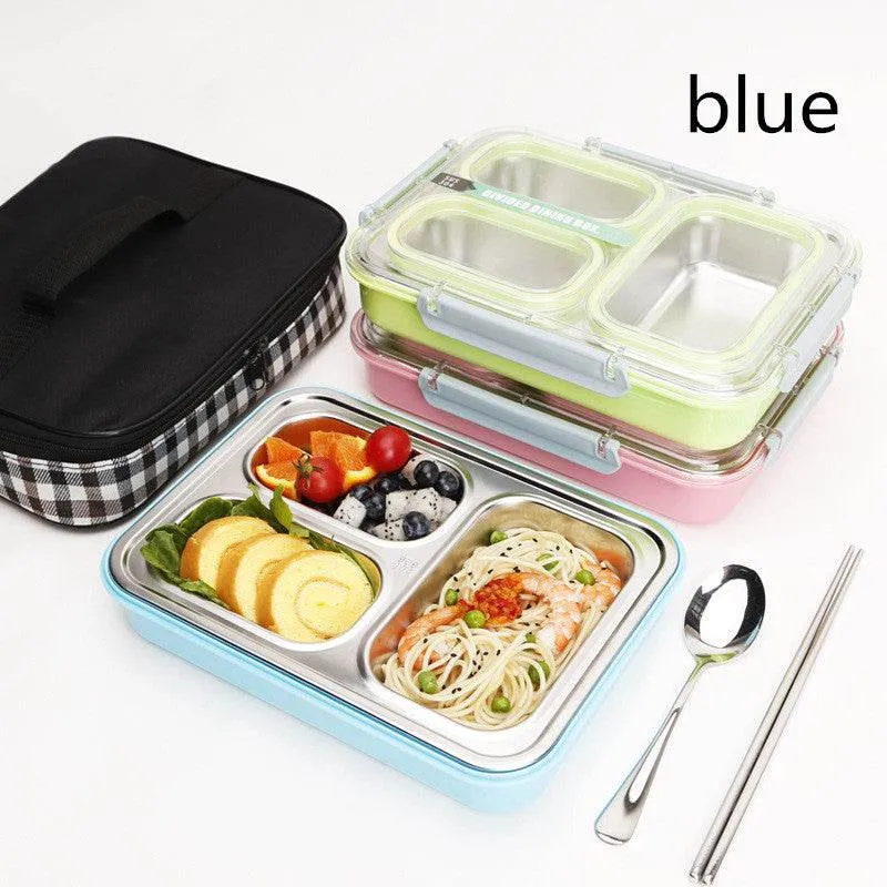 Stainless Steel Insulated Lunch Box Elementary School Children