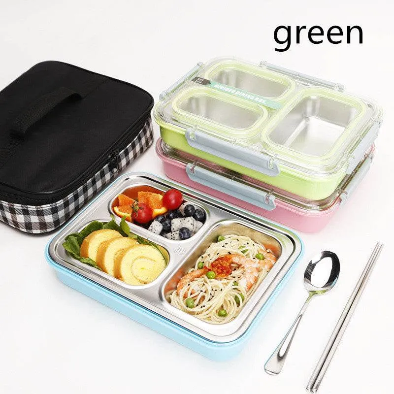 Stainless Steel Insulated Lunch Box Elementary School Children