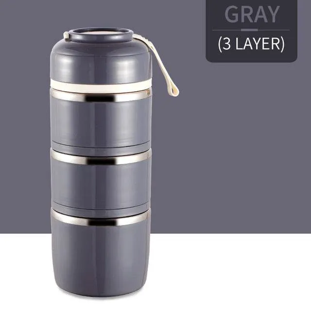 Stainless Steel Lunch Box For School Kids Lunchbox