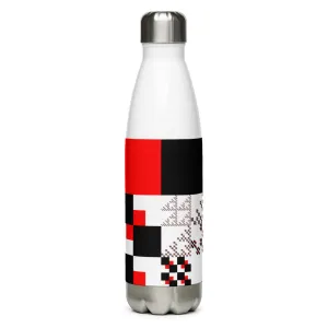 Stainless Steel Water Bottle Test Tile