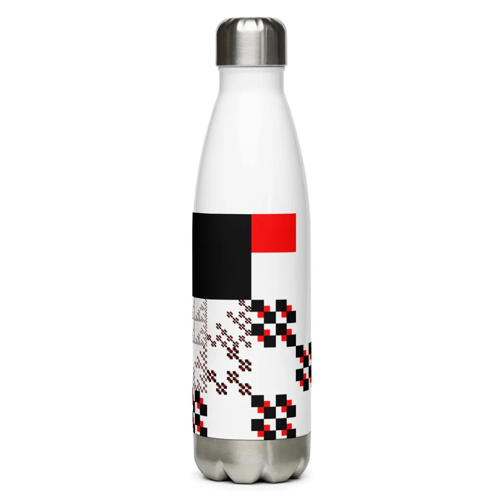 Stainless Steel Water Bottle Test Tile