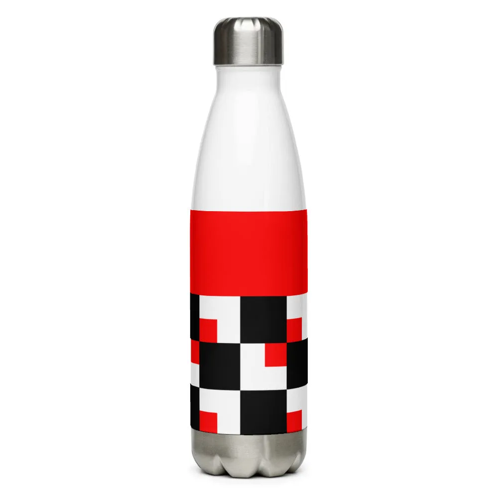 Stainless Steel Water Bottle Test Tile