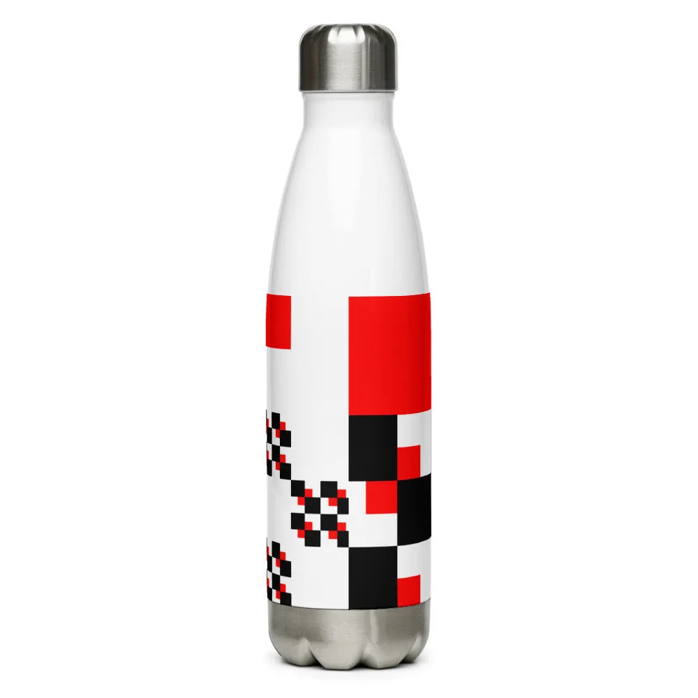 Stainless Steel Water Bottle Test Tile