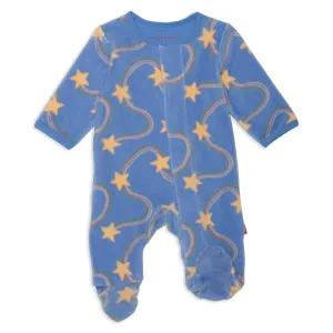 Starry Nights Velour Footie