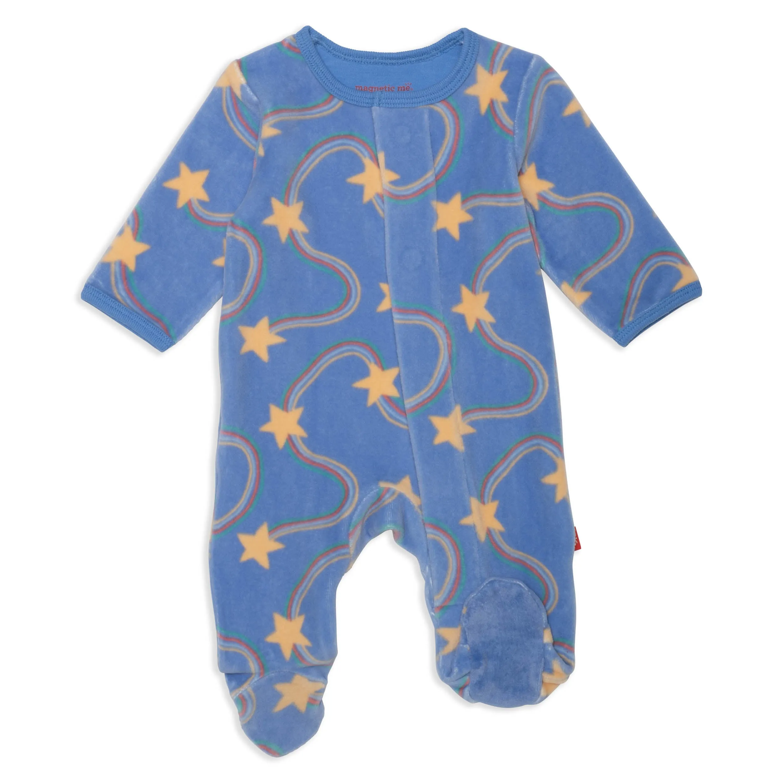 Starry Nights Velour Footie