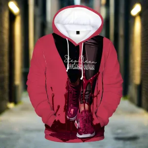 Step clean, Splash Mean Heavy Hoodie with Pockets