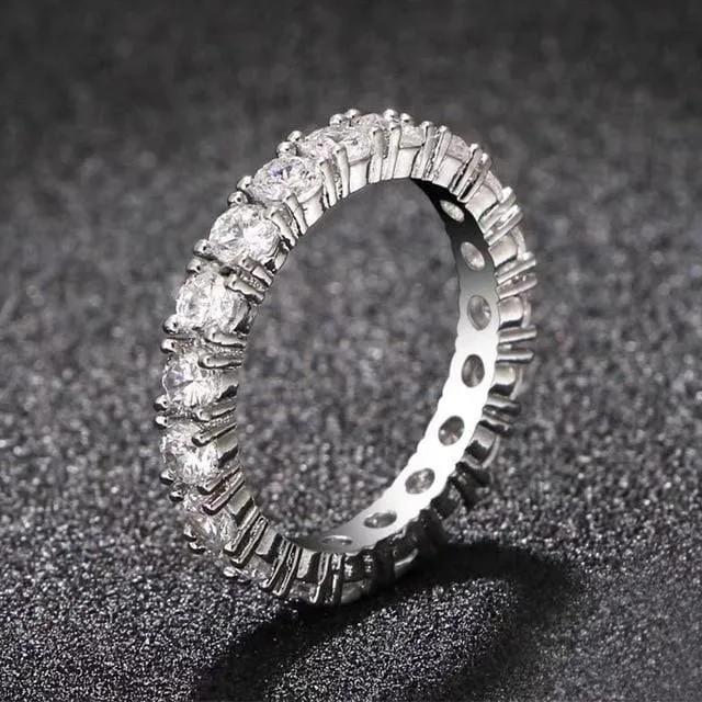 Sterling Silver Eternity Ring