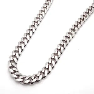 Sterling Silver Handmade Miami Cuban Link Chain