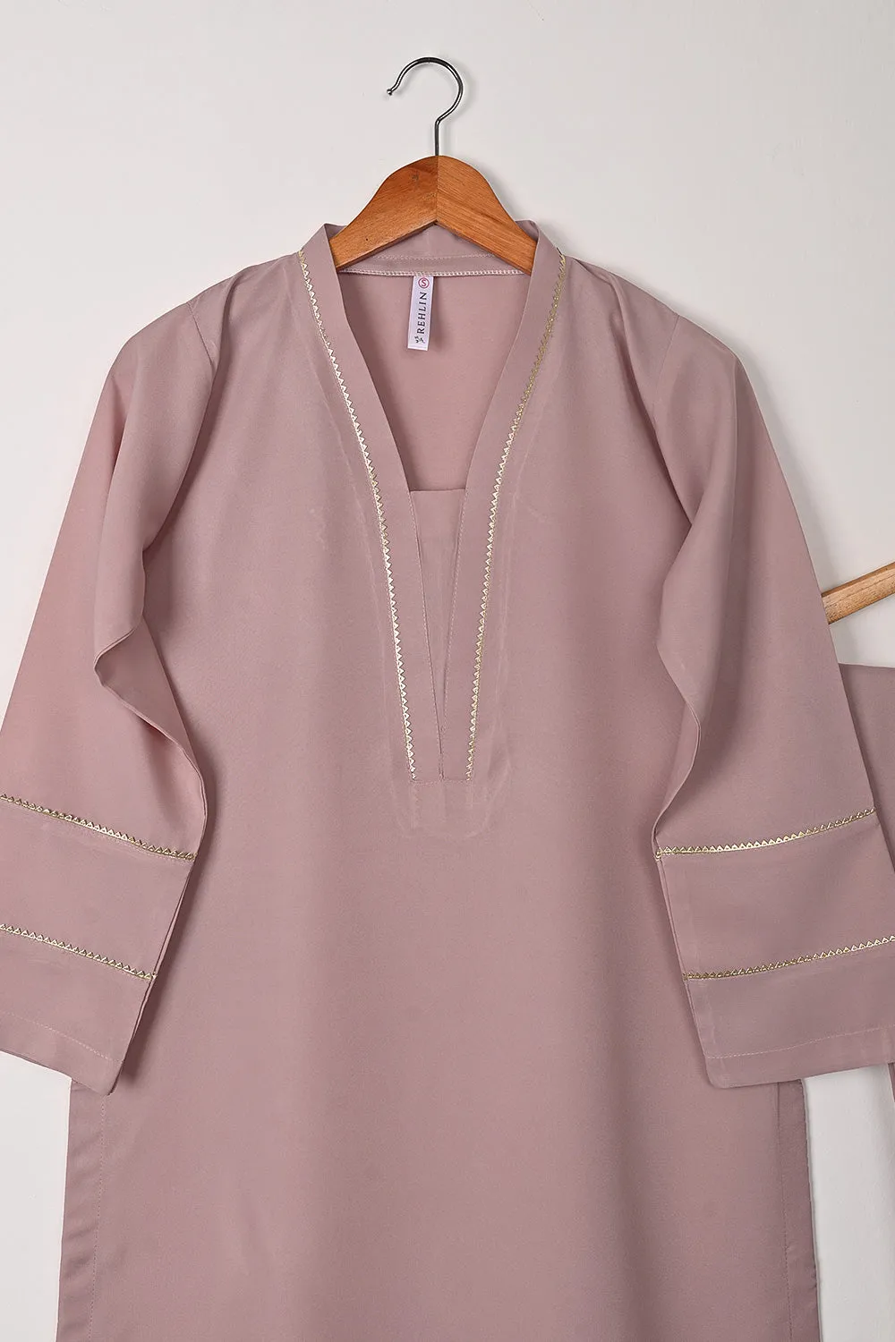 STP-309A-Pink - 2Pc Ready to Wear Malai Gotta Work Dress