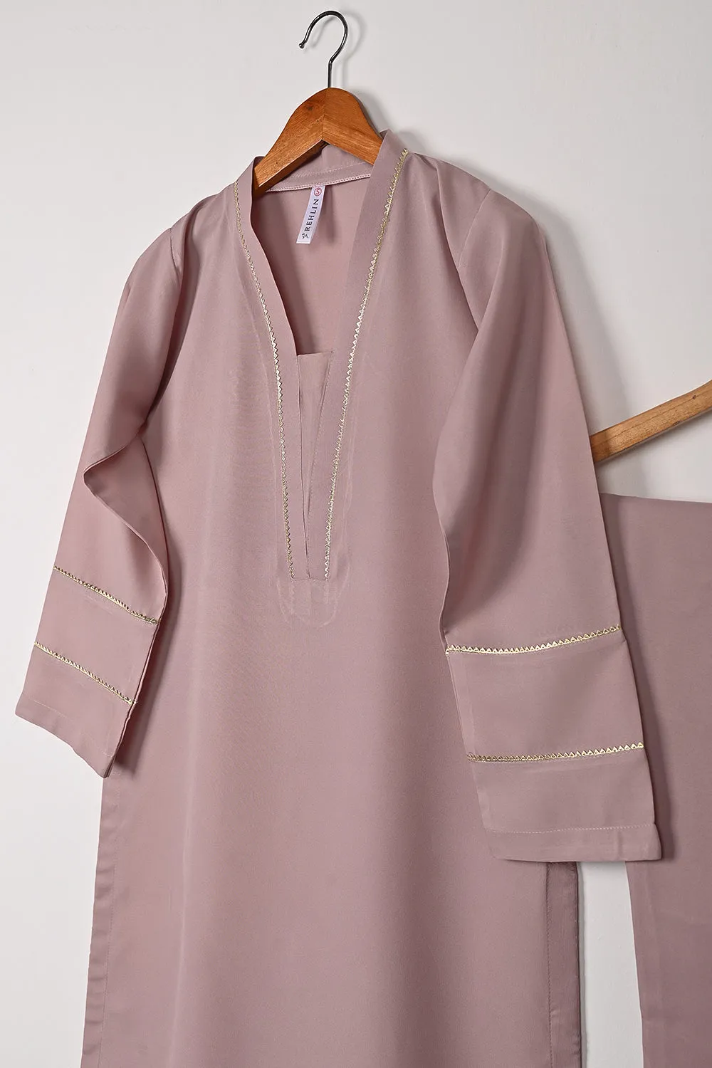 STP-309A-Pink - 2Pc Ready to Wear Malai Gotta Work Dress
