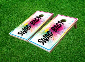 Swag Bags Cornhole Boards (Splash)