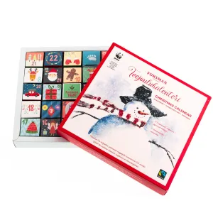 Tea Christmas calendar Snowman
