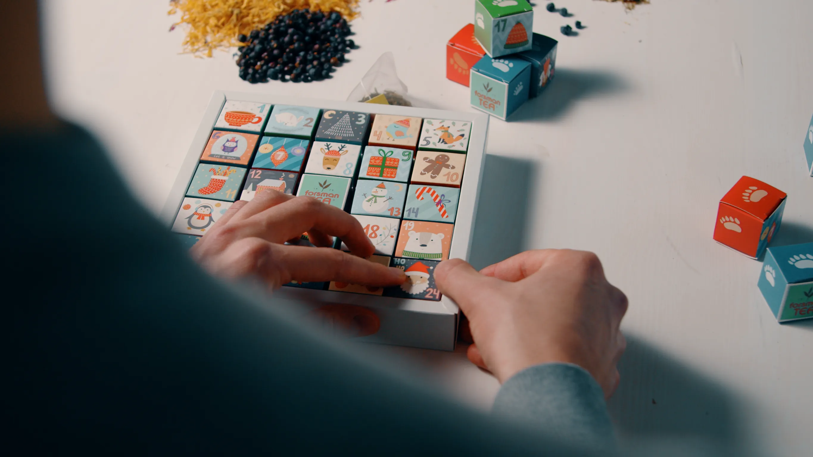 Tea Christmas calendar