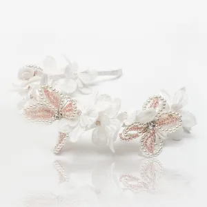The Butterflies & Daisies Designer Girls Headband