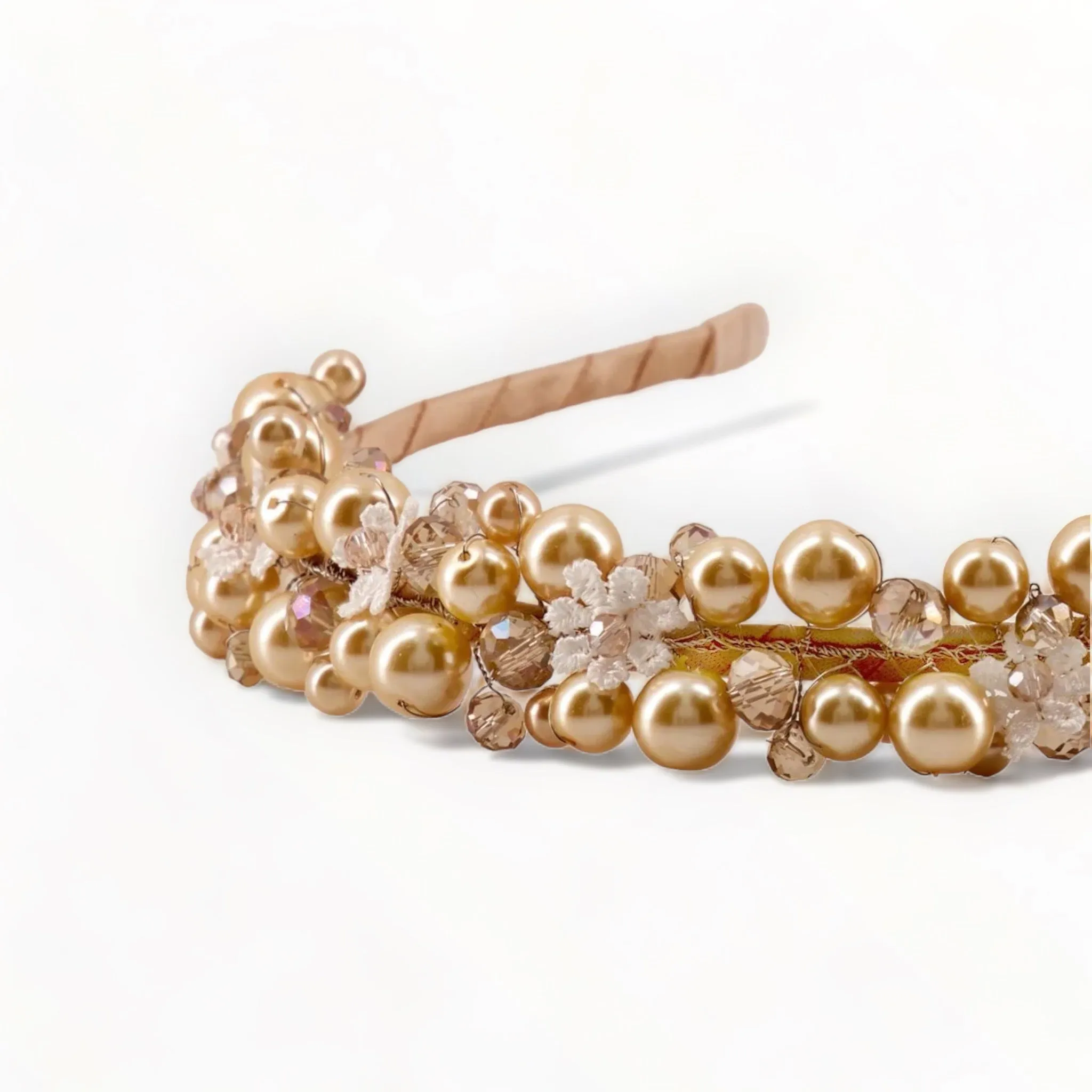 The Juileta Pearl Designer Headband