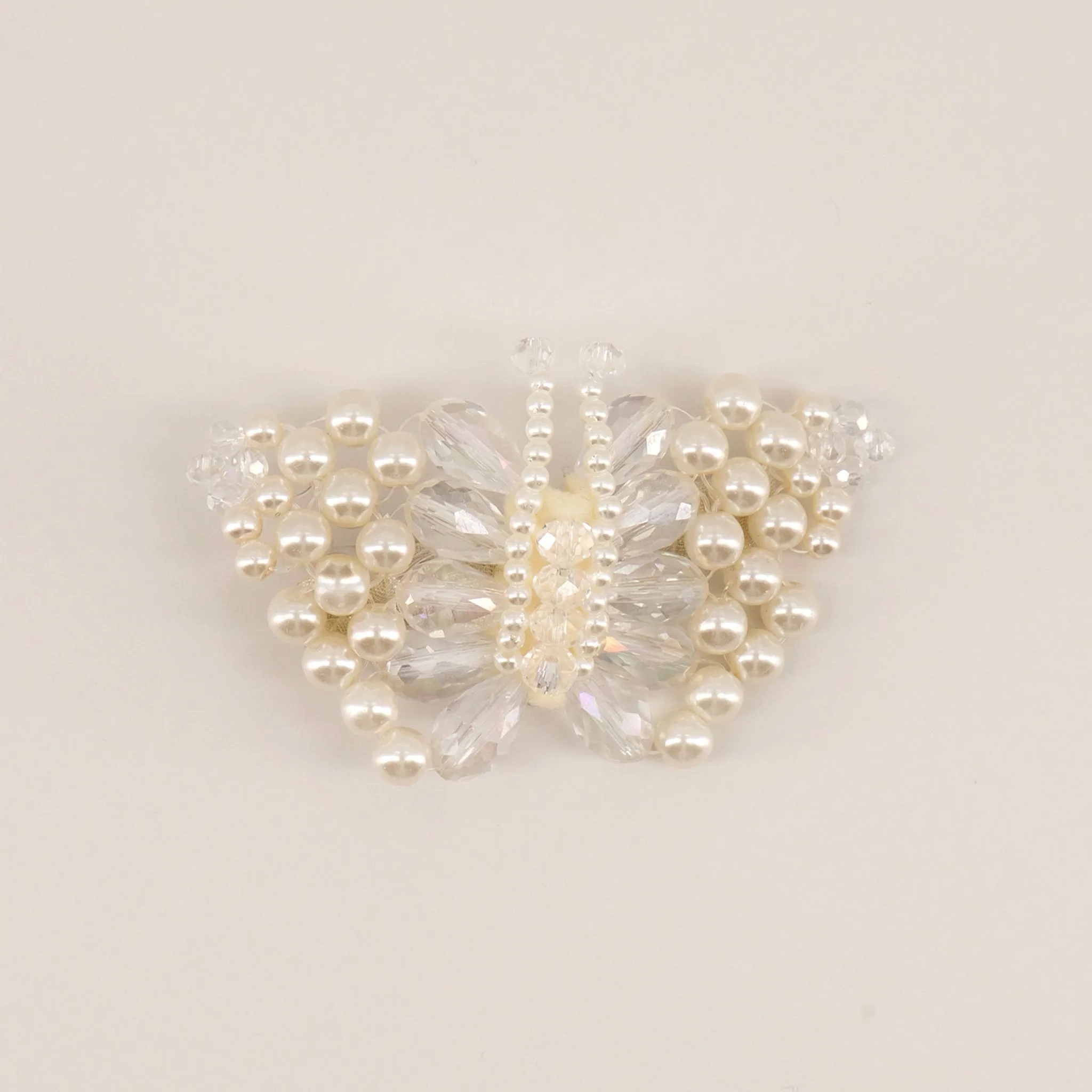 The Lady Annabella Pearl Butterfly Hair Clip