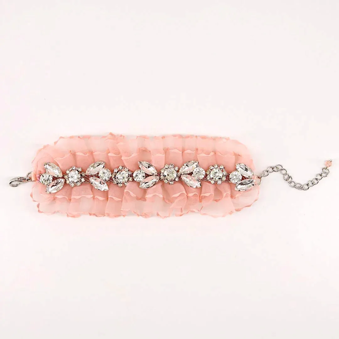The Marvella Girls Designer Handmade Rhinestone Bracelet