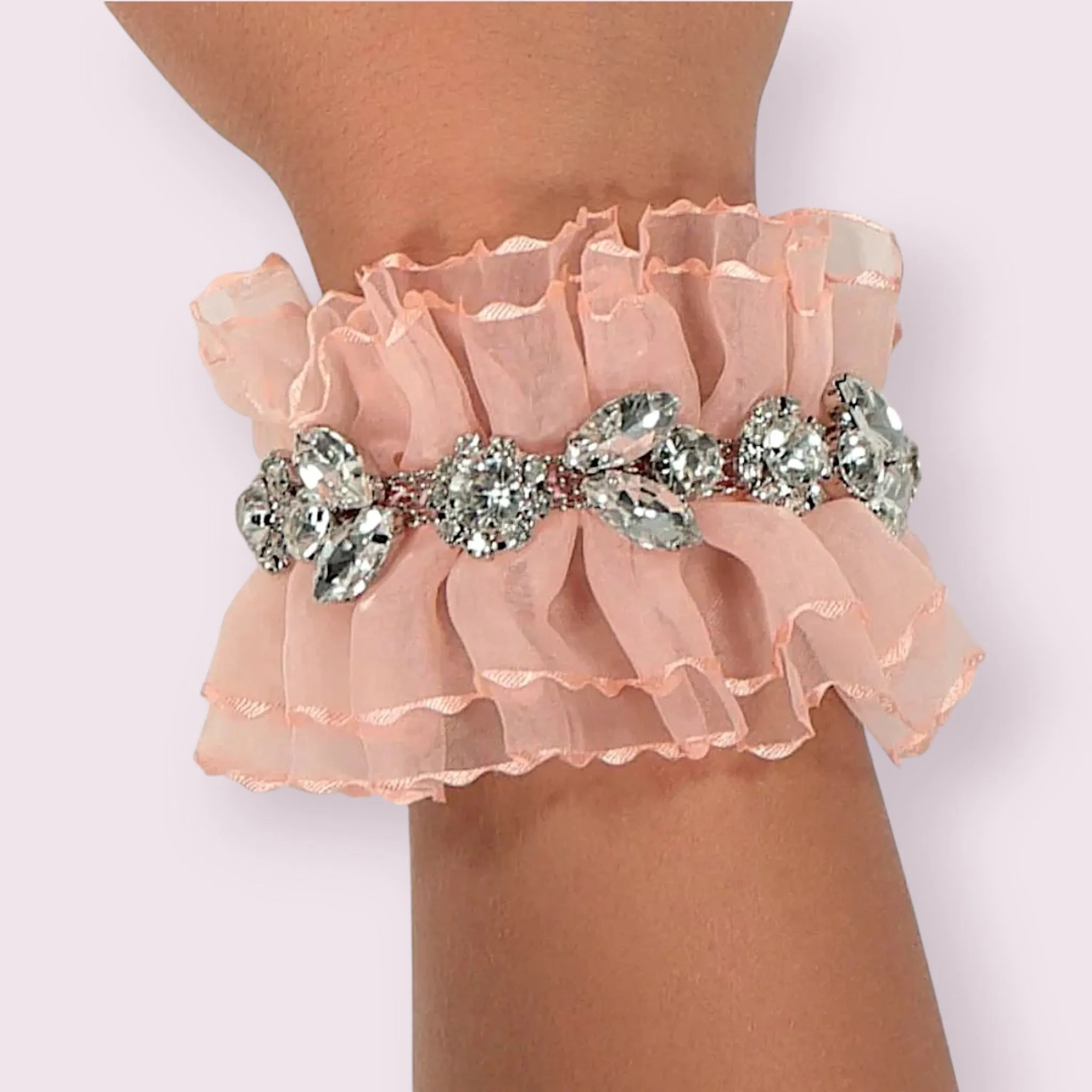 The Marvella Girls Designer Handmade Rhinestone Bracelet