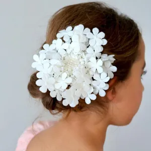 The Precious Posy Pearl and Crystal Hair Clip