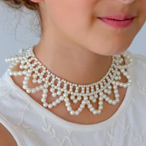 The Sadira Pearl Designer Statement Necklace