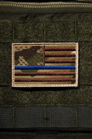 Thin Blue Line - Multicam Patch