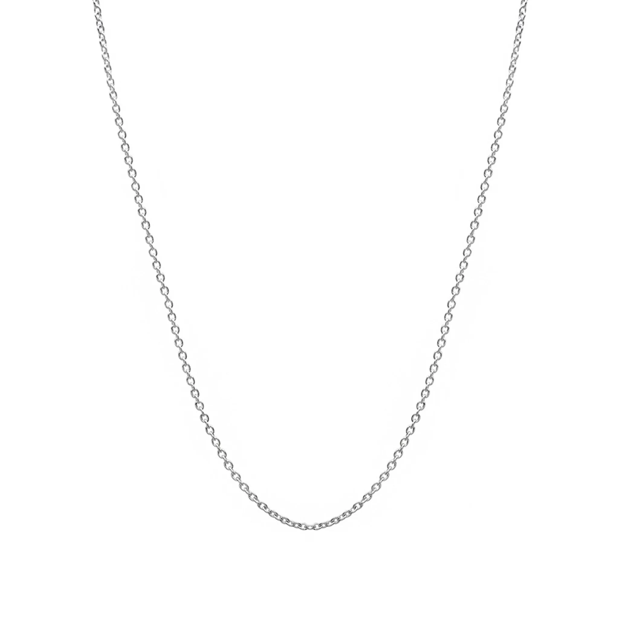 Thin Cable Chain (Silver)
