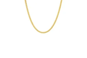 Thin Cuban Chain Necklace