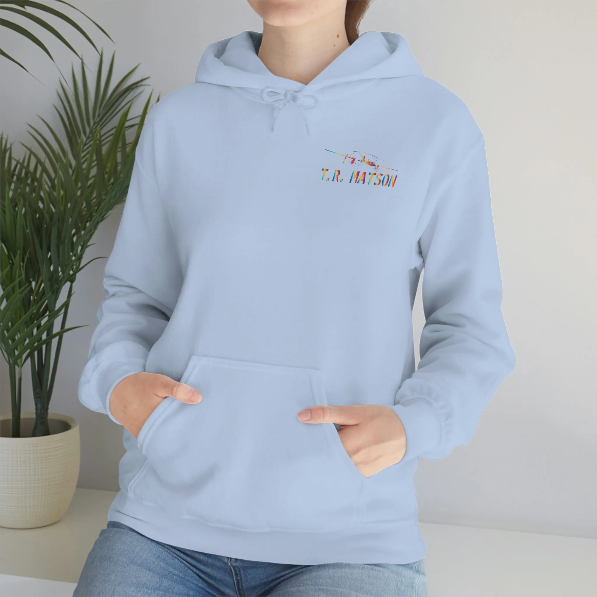 T.R MATSON COLLAB HOODIE: NEVER DOWN, NEVER OUT