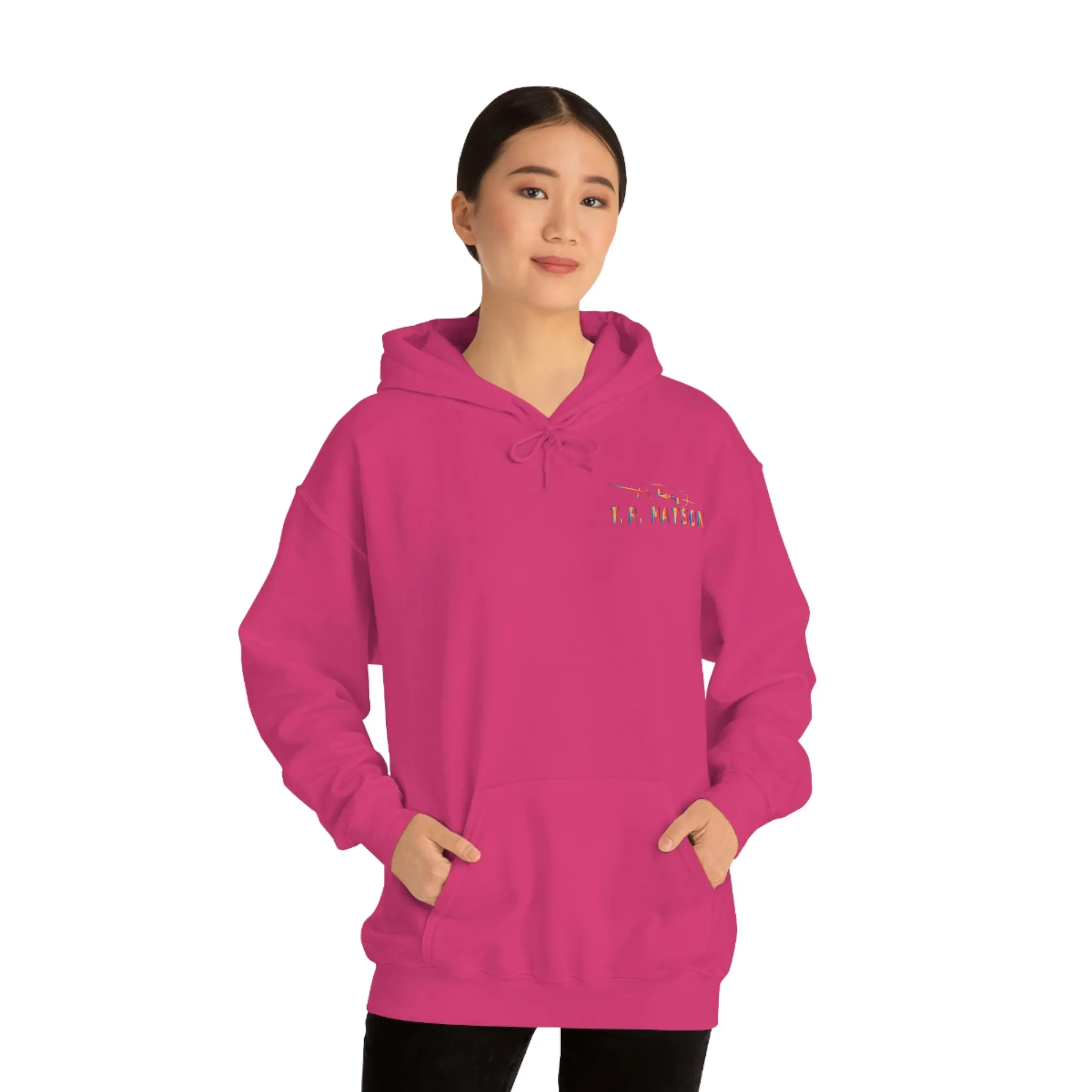 T.R MATSON COLLAB HOODIE: NEVER DOWN, NEVER OUT