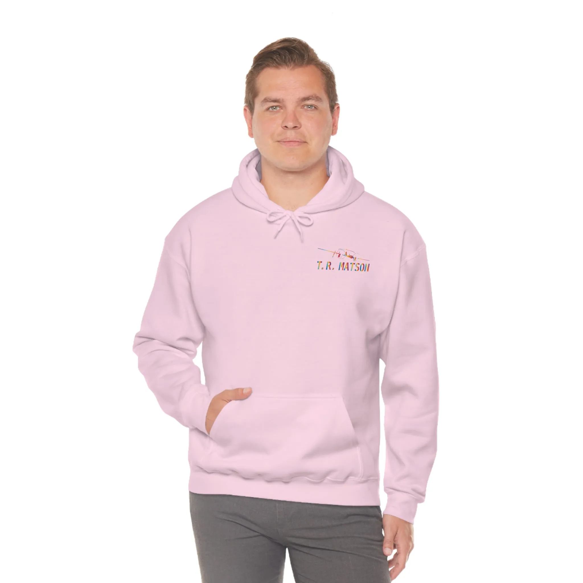 T.R MATSON COLLAB HOODIE: NEVER DOWN, NEVER OUT