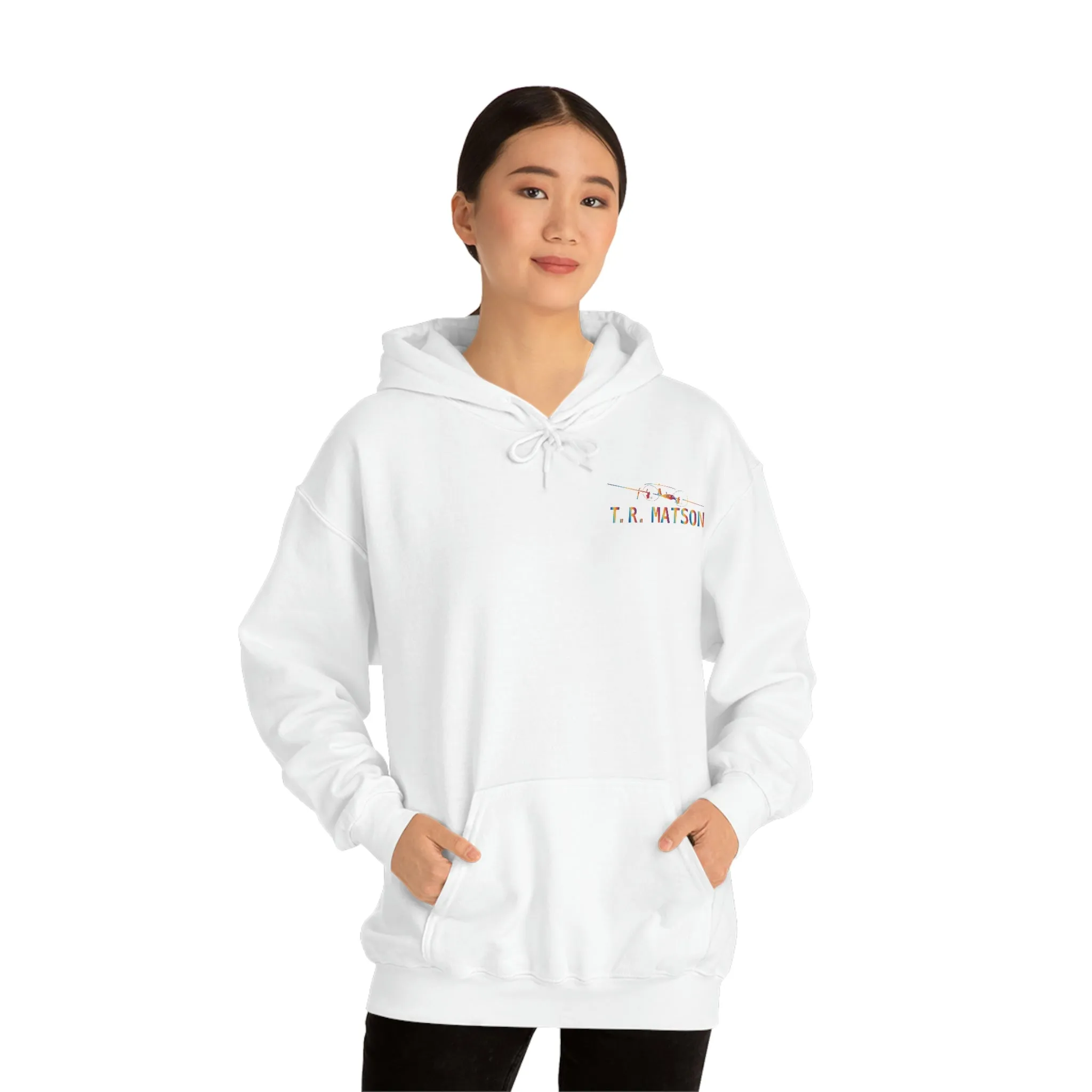 T.R MATSON COLLAB HOODIE: NEVER DOWN, NEVER OUT