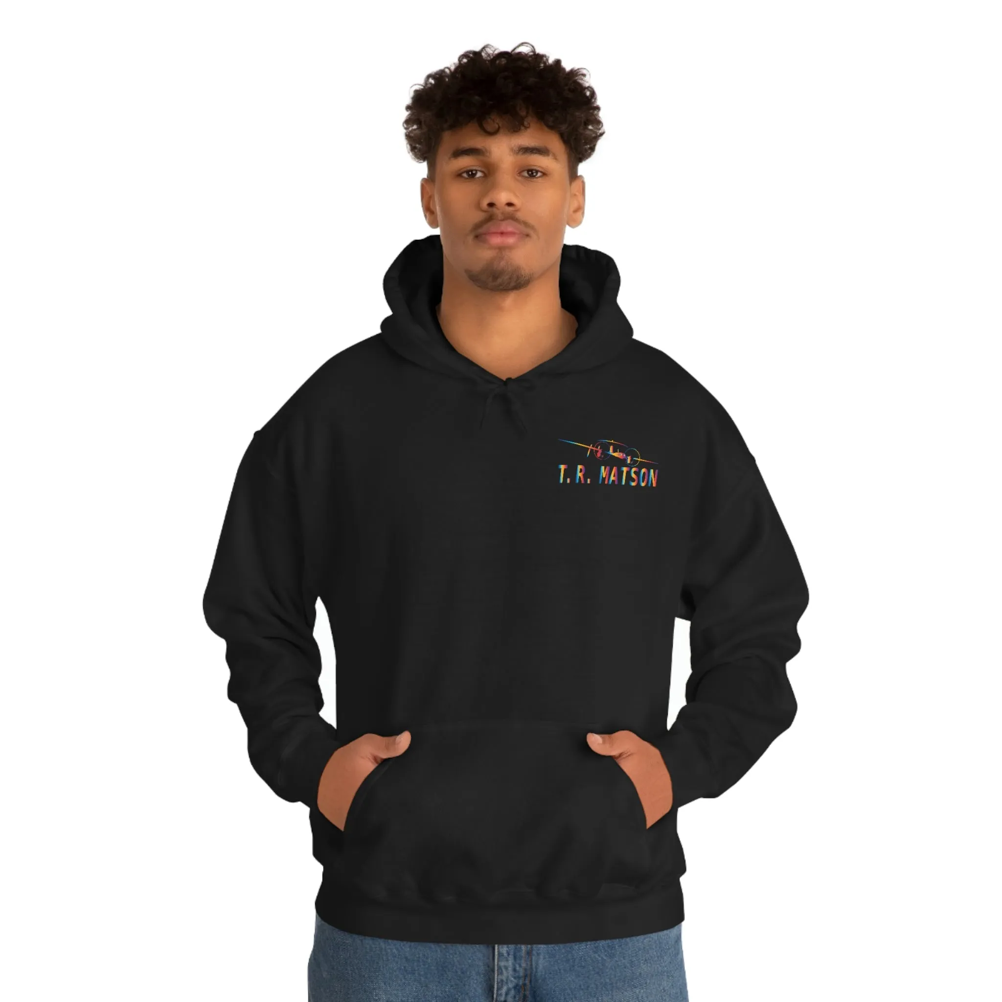 T.R MATSON COLLAB HOODIE: NEVER DOWN, NEVER OUT