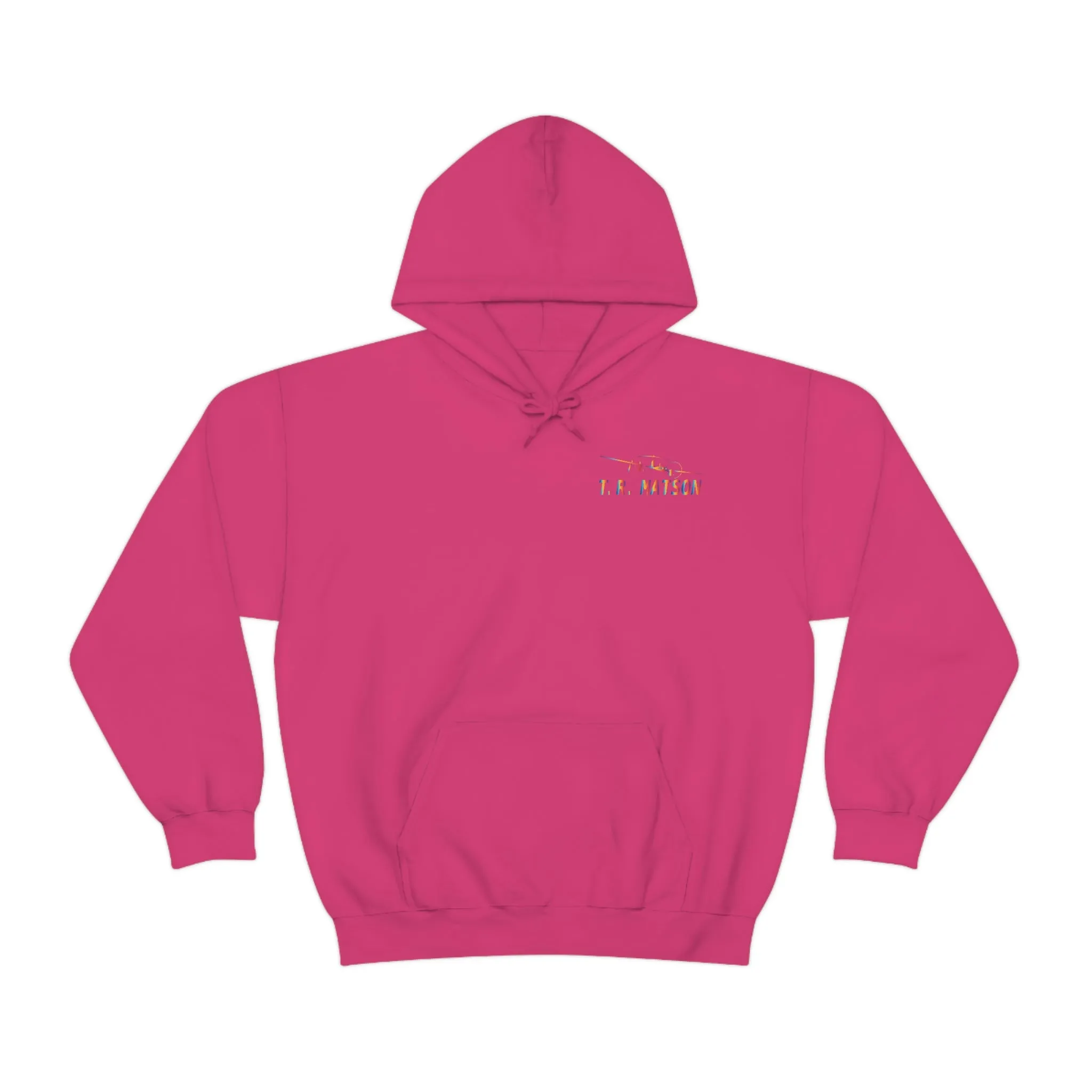 T.R MATSON COLLAB HOODIE: NEVER DOWN, NEVER OUT