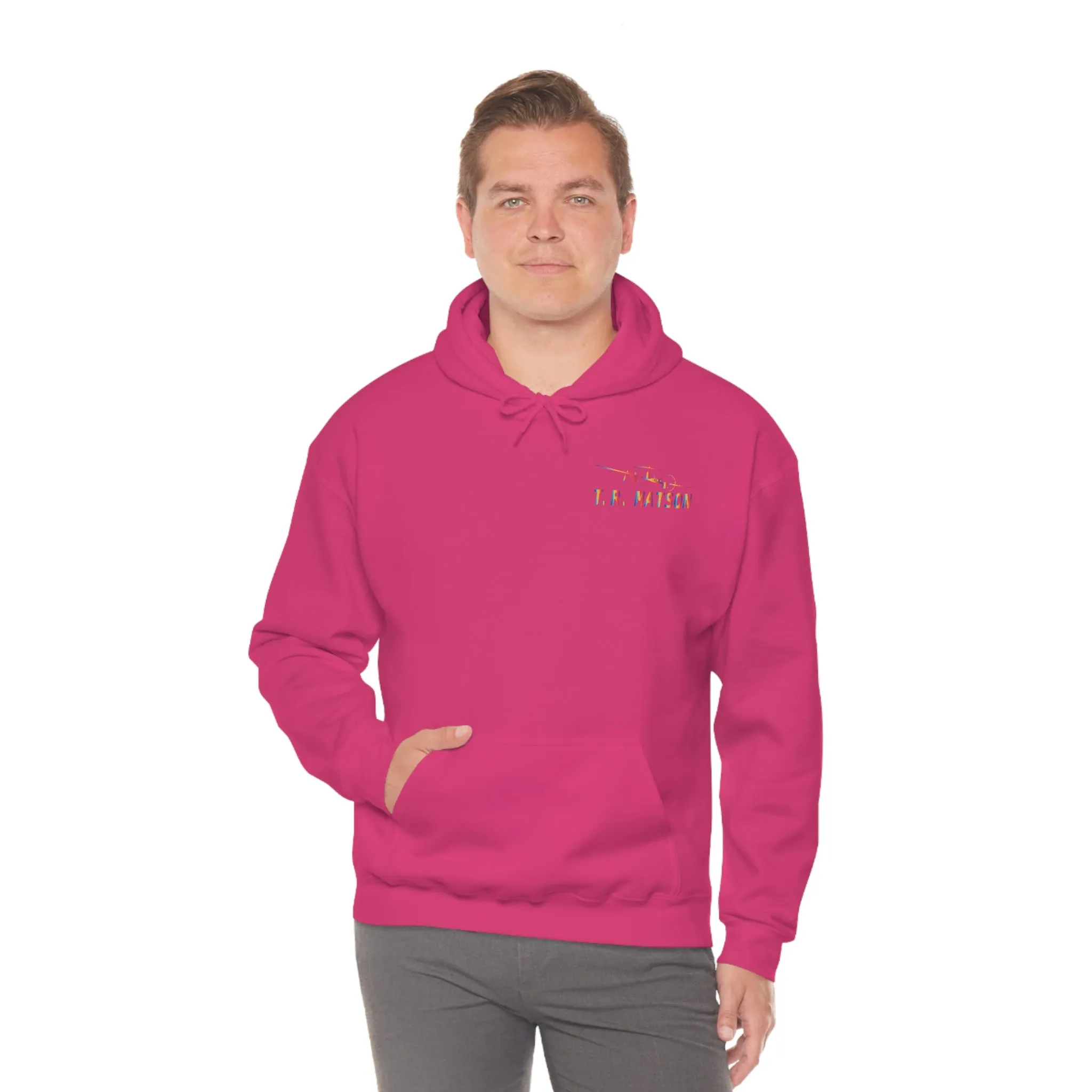 T.R MATSON COLLAB HOODIE: NEVER DOWN, NEVER OUT