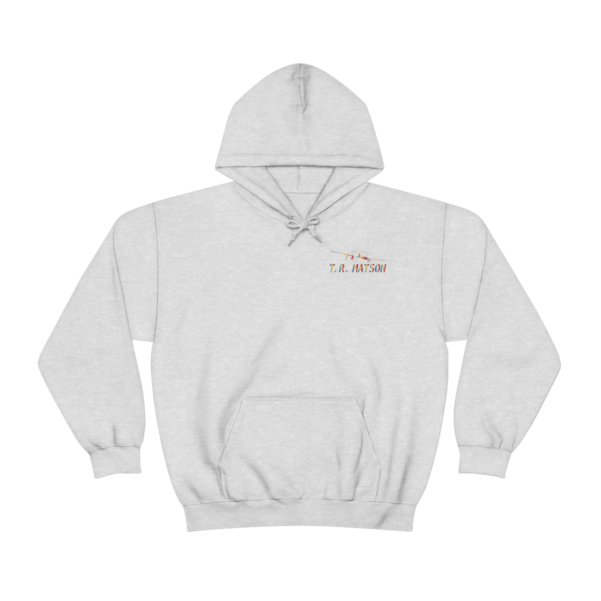 T.R MATSON COLLAB HOODIE: NEVER DOWN, NEVER OUT