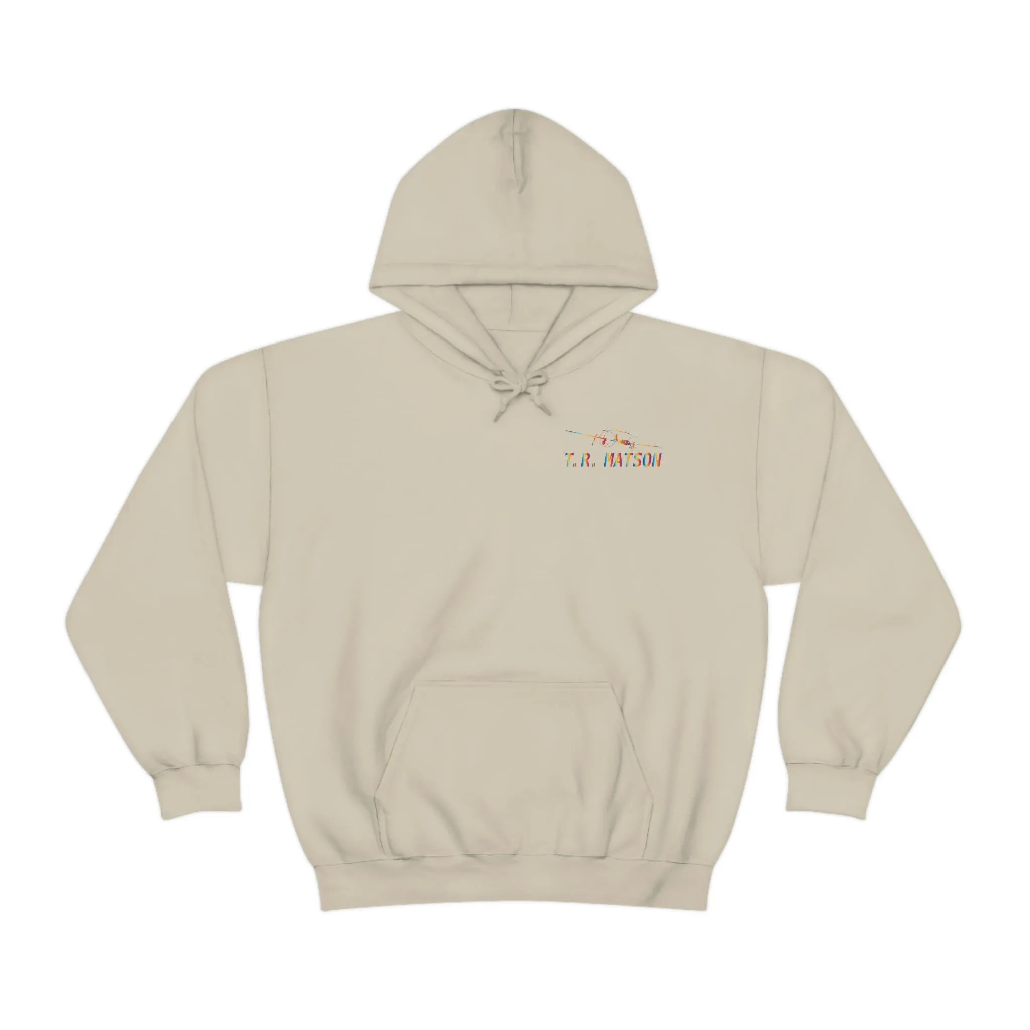 T.R MATSON COLLAB HOODIE: NEVER DOWN, NEVER OUT