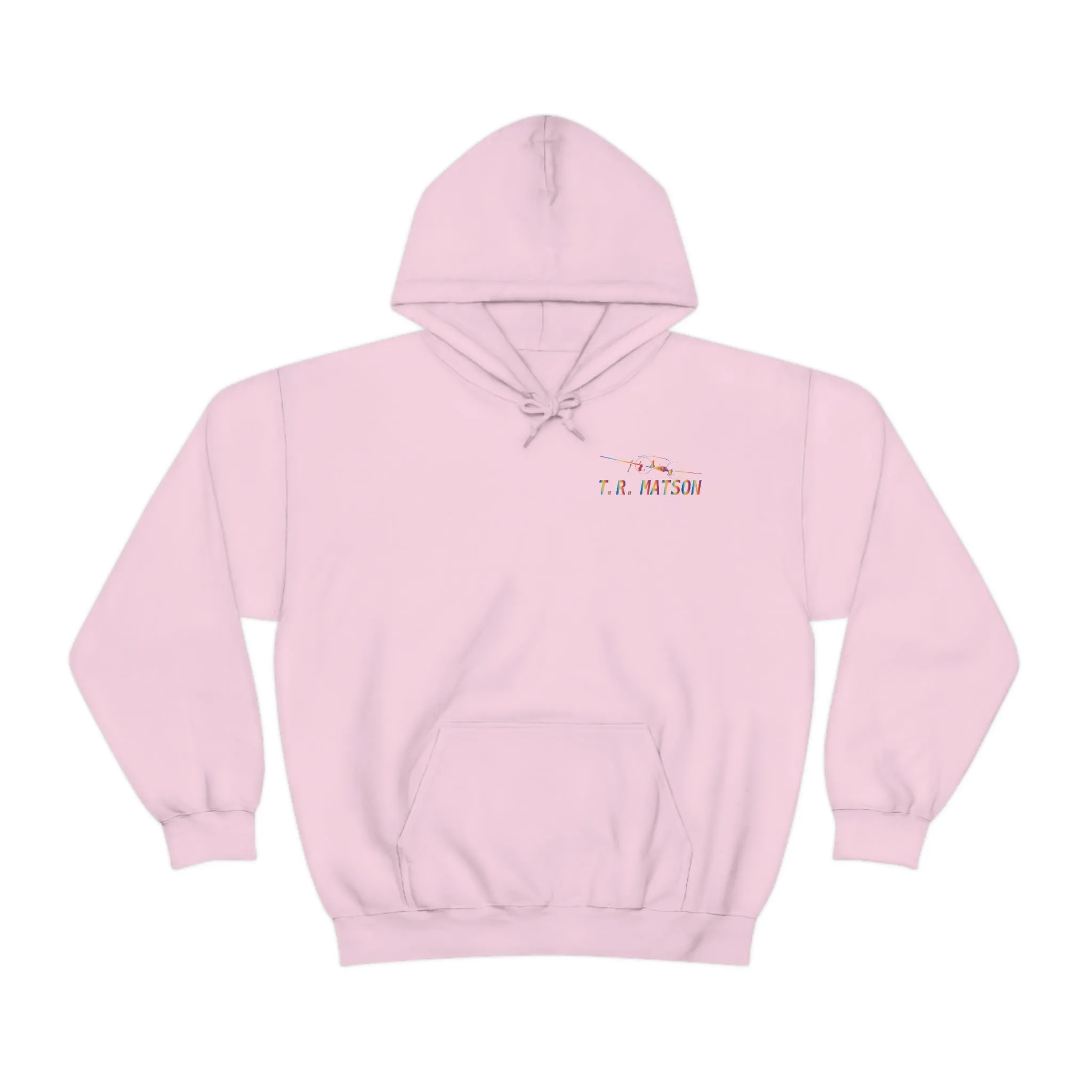 T.R MATSON COLLAB HOODIE: NEVER DOWN, NEVER OUT