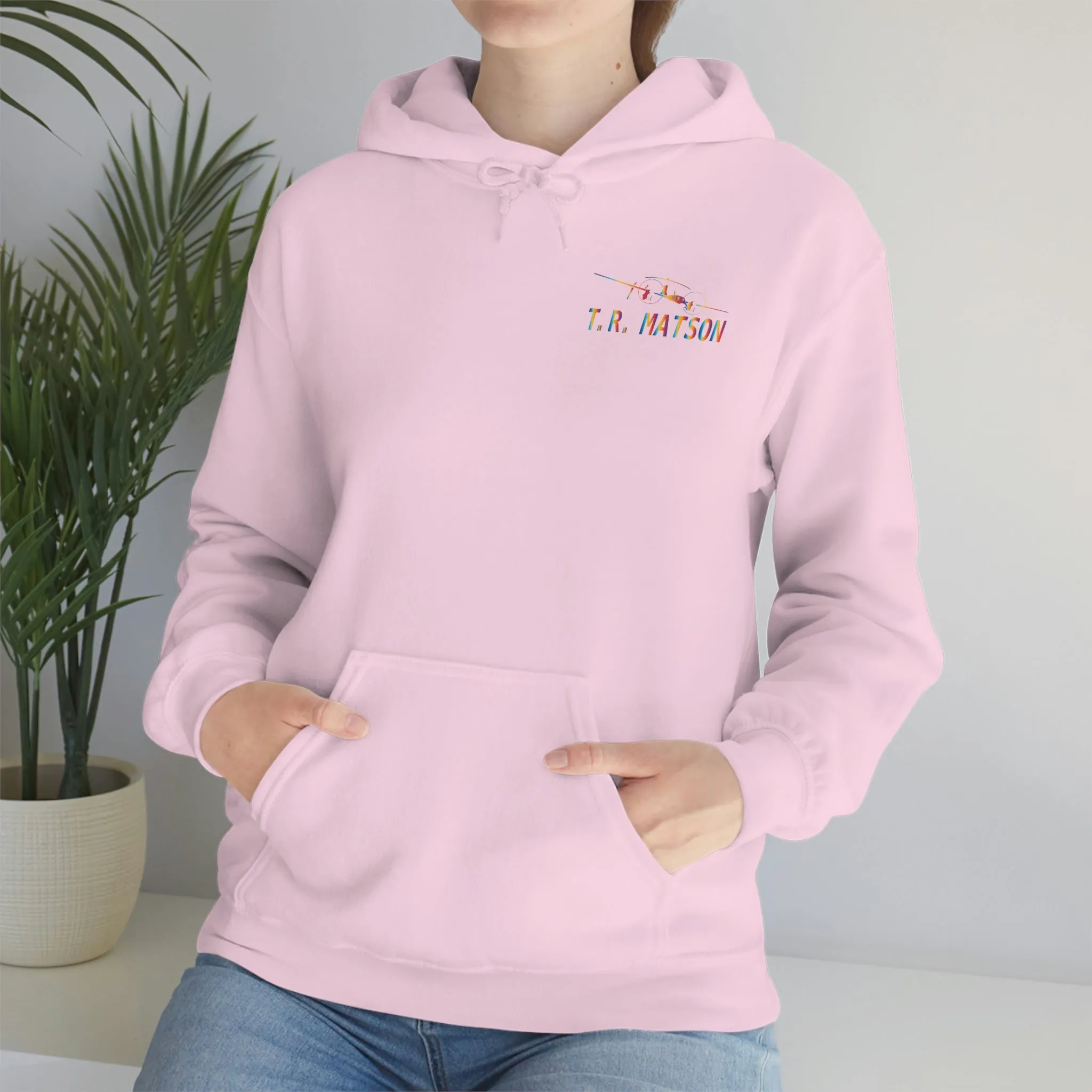 T.R MATSON COLLAB HOODIE: NEVER DOWN, NEVER OUT