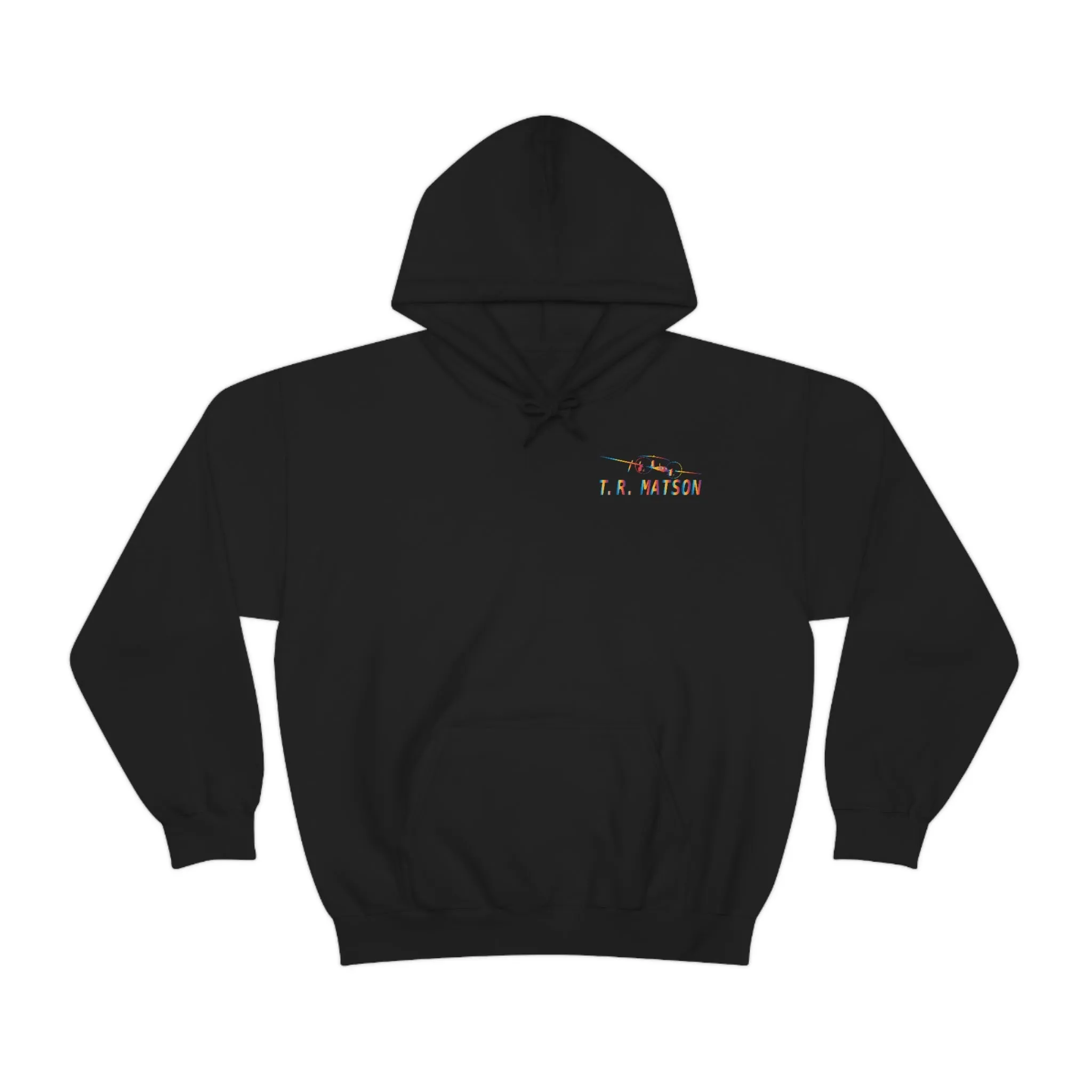 T.R MATSON COLLAB HOODIE: NEVER DOWN, NEVER OUT