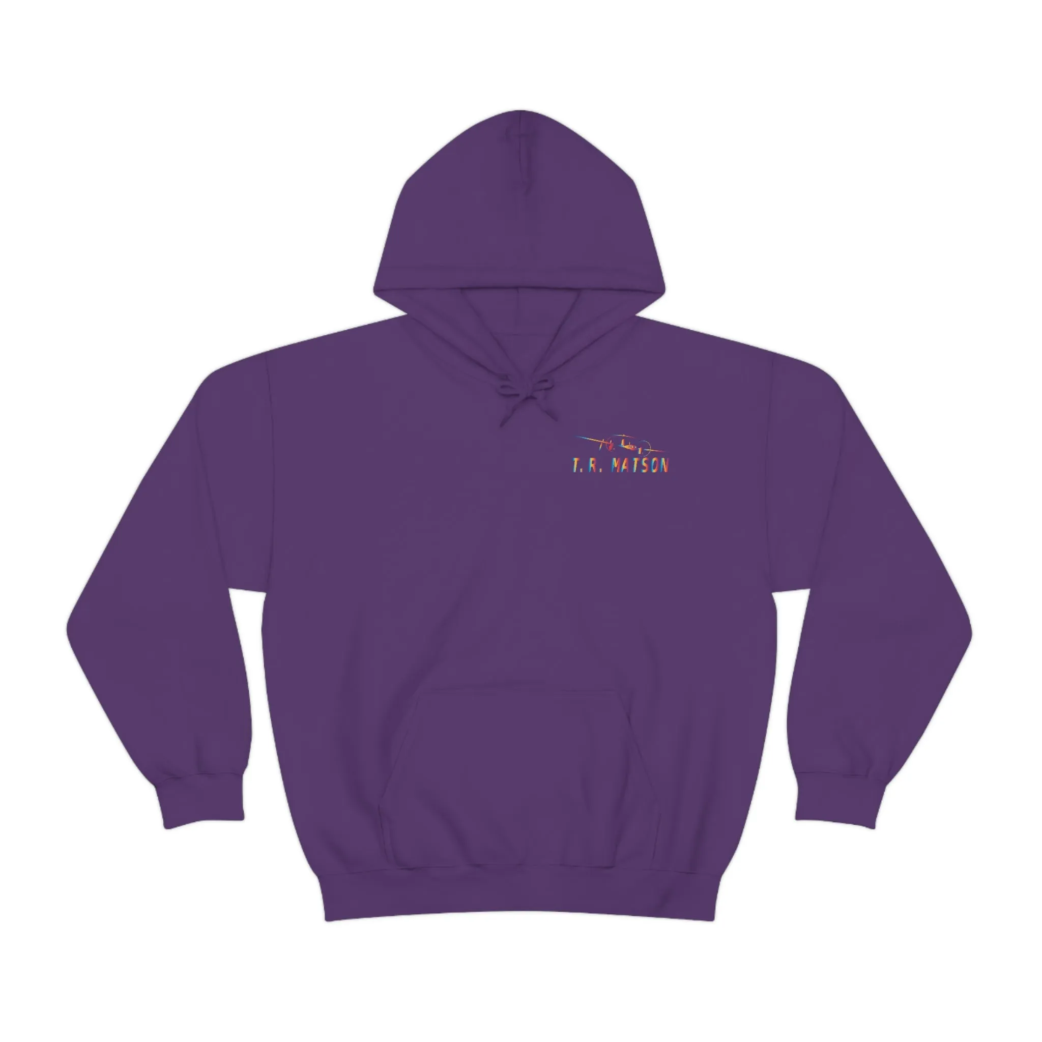T.R MATSON COLLAB HOODIE: NEVER DOWN, NEVER OUT