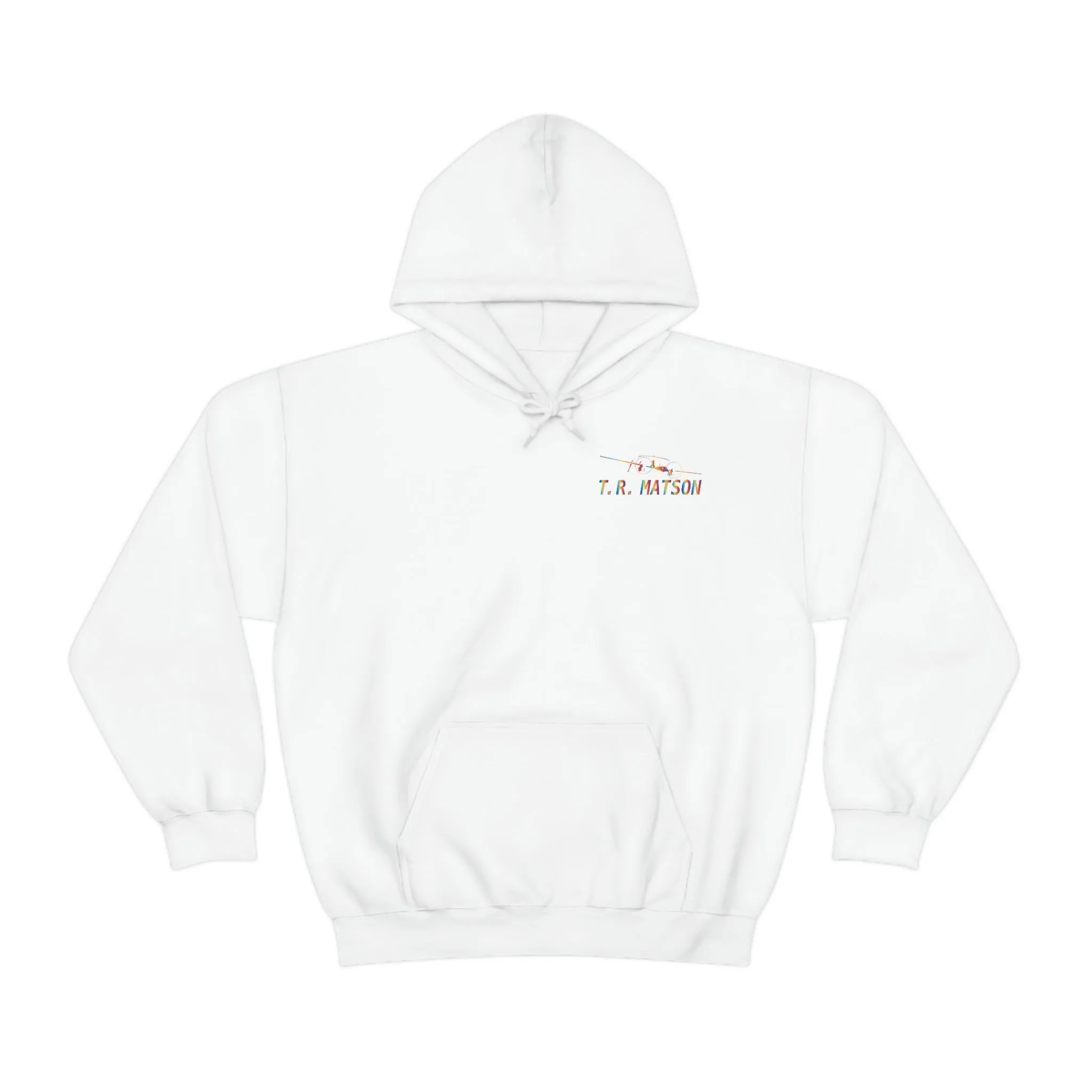 T.R MATSON COLLAB HOODIE: NEVER DOWN, NEVER OUT