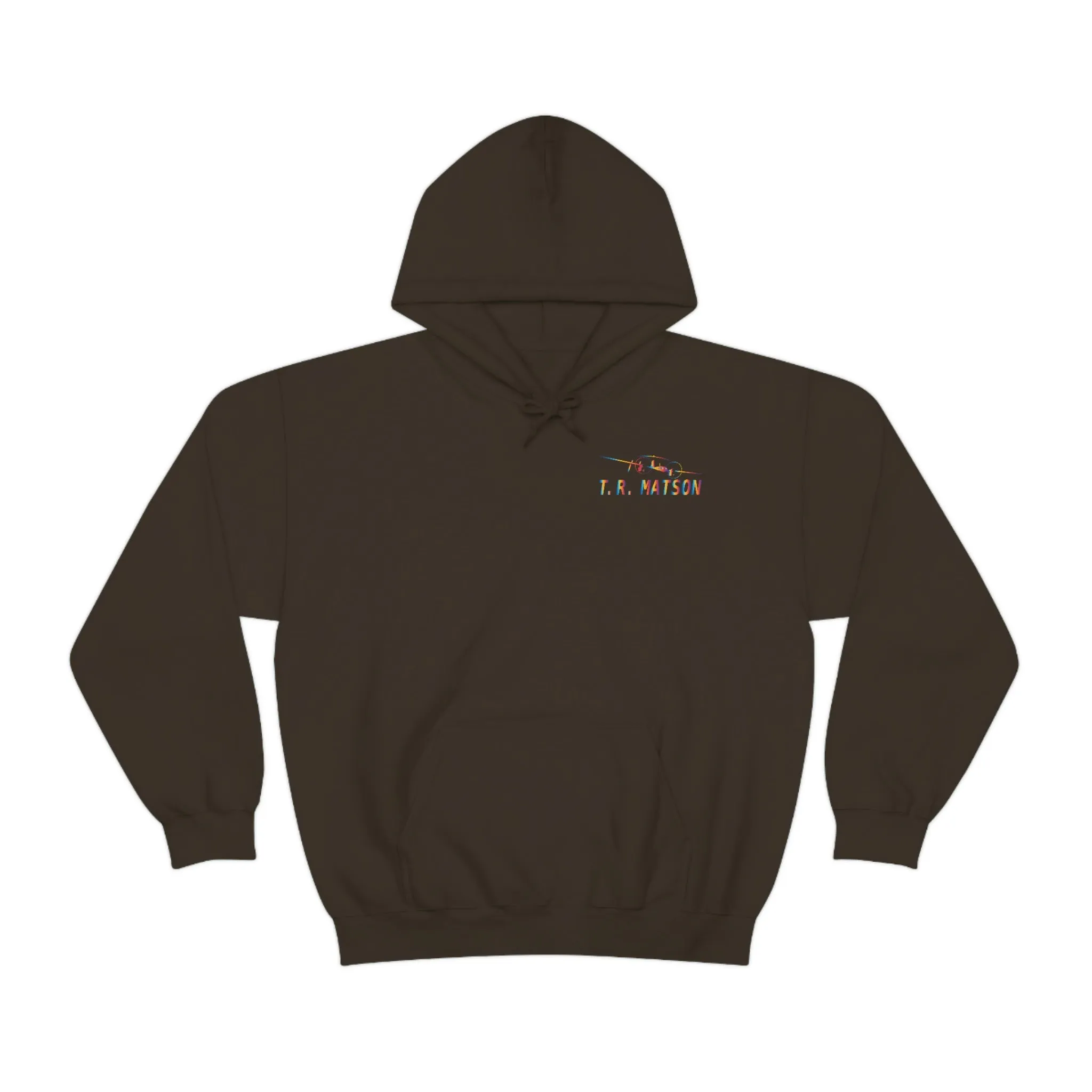 T.R MATSON COLLAB HOODIE: NEVER DOWN, NEVER OUT