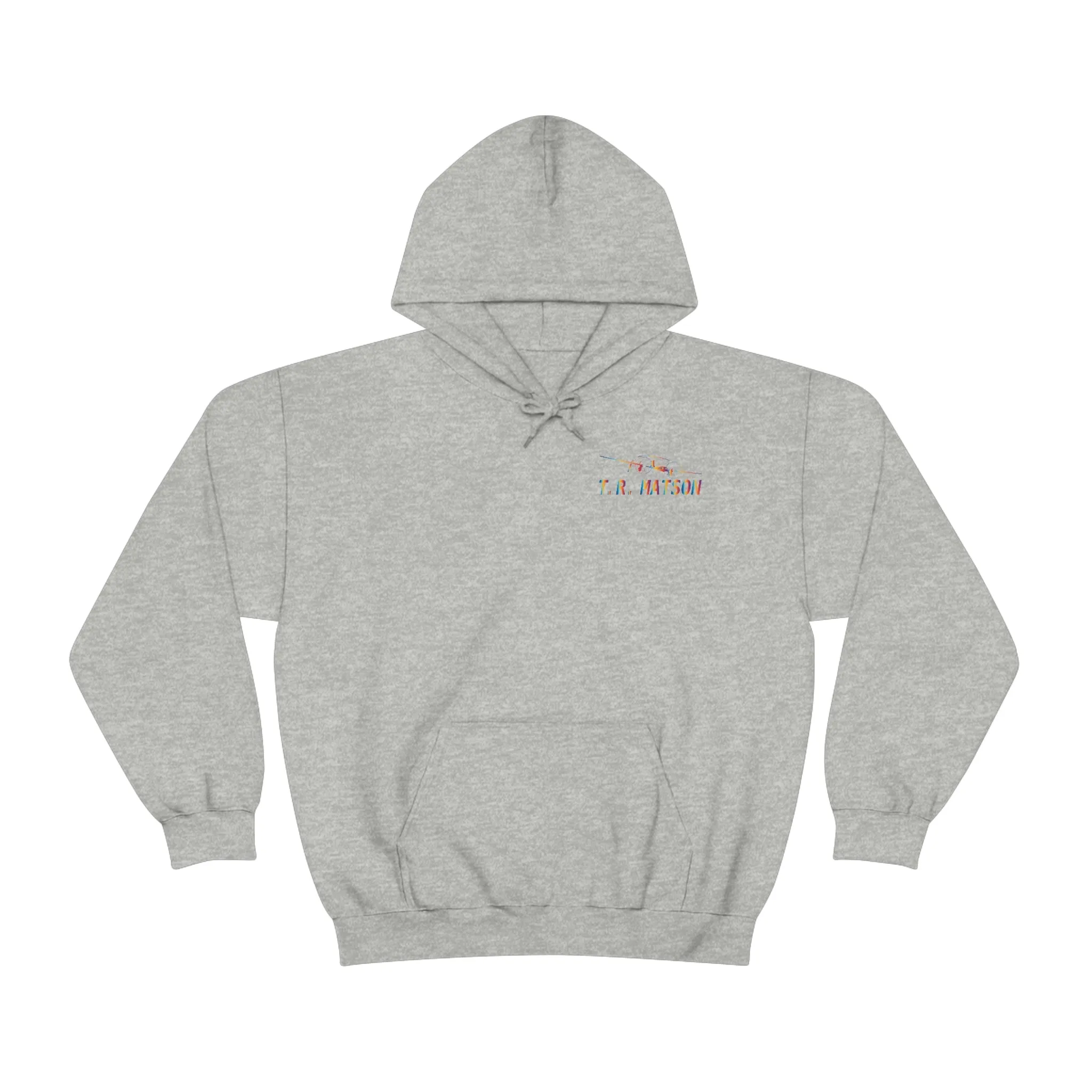 T.R MATSON COLLAB HOODIE: NEVER DOWN, NEVER OUT