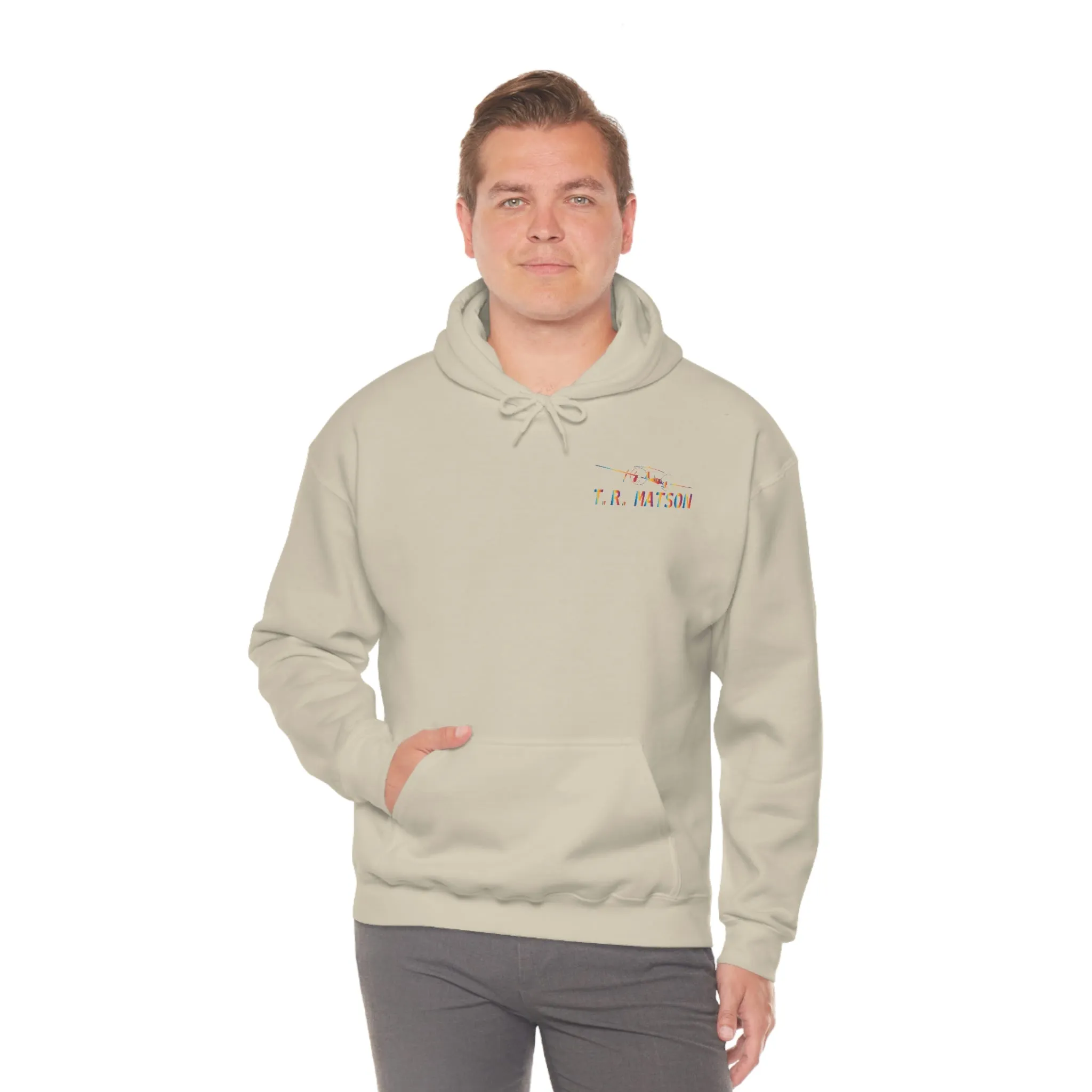 T.R MATSON COLLAB HOODIE: NEVER DOWN, NEVER OUT