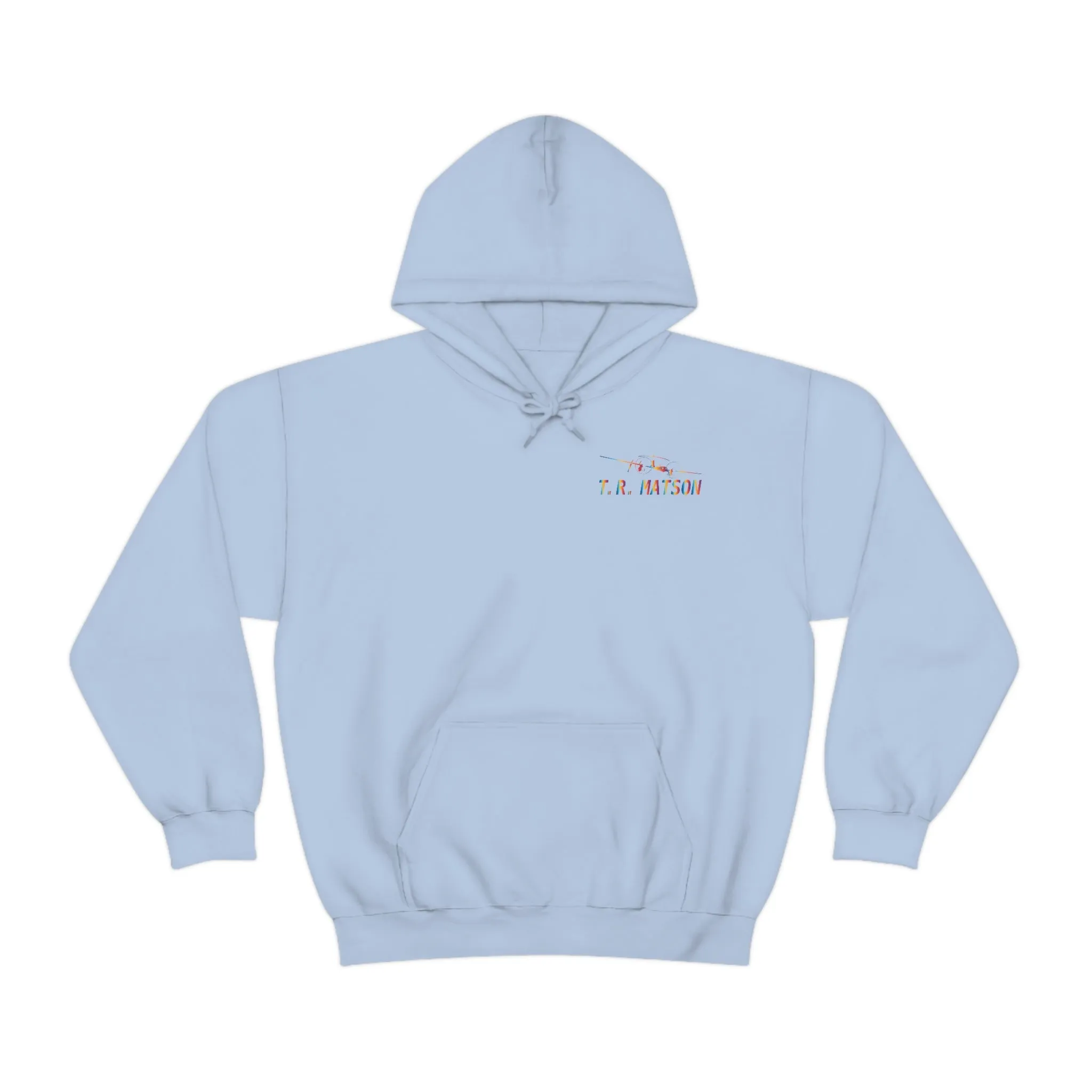 T.R MATSON COLLAB HOODIE: NEVER DOWN, NEVER OUT