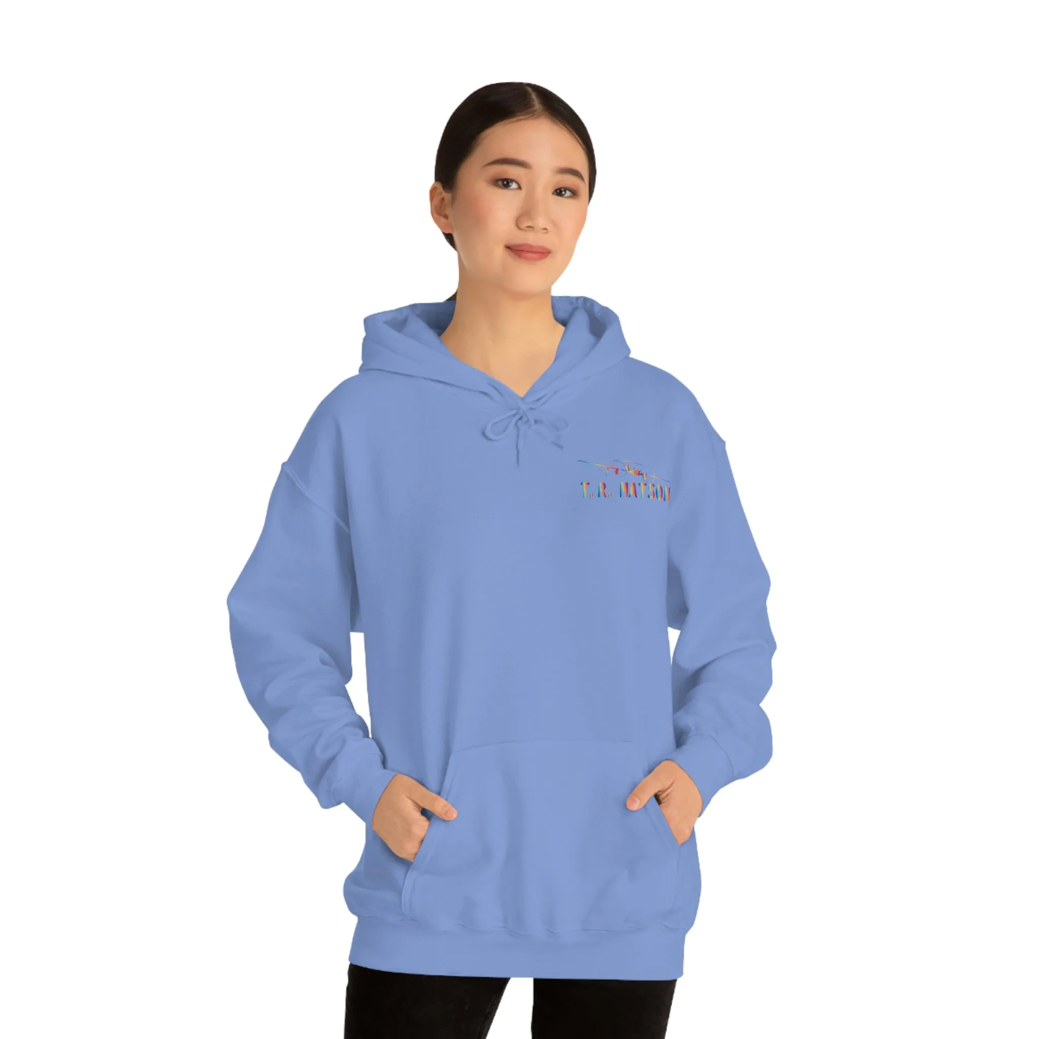 T.R MATSON COLLAB HOODIE: NEVER DOWN, NEVER OUT